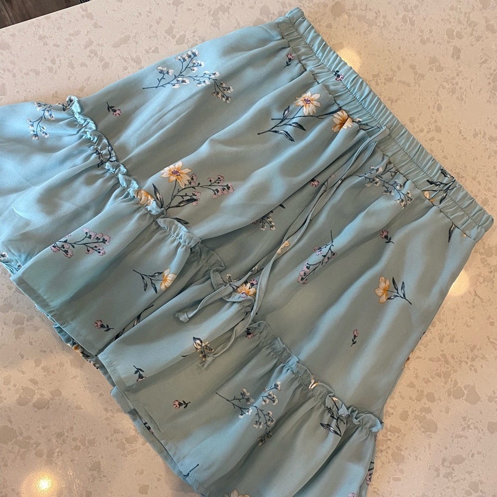 Blue Rain Skirt